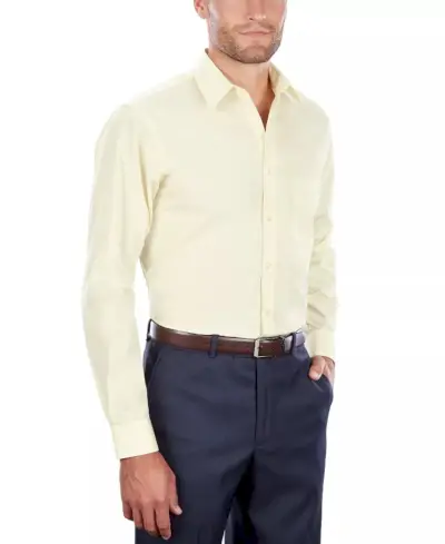 Camicia elegante colori giallo
