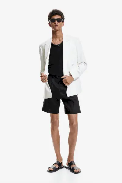 Blazer Shorts Zomer Bruiloftskleding HM