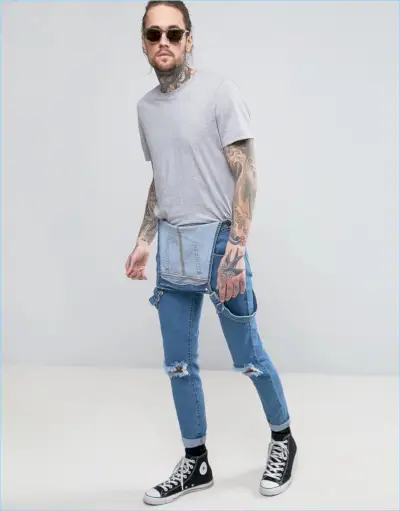 Dale un giro genial a los monos usándolos desabrochados como estos de Always Rare.