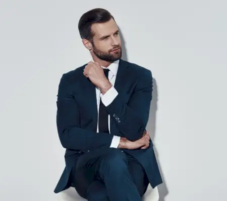 גברים שליטה בלבוש חצי רשמי