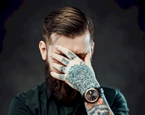 Serpentine Dragon Håndtatovering