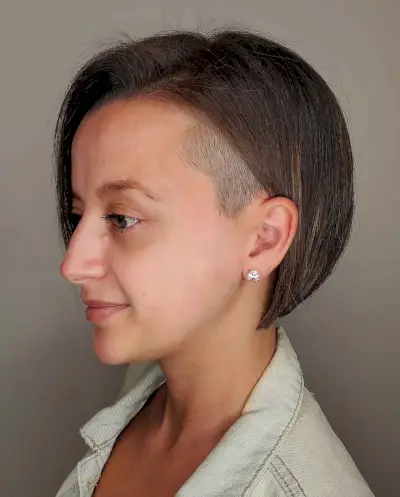 asymmetrical undercut hairstyle