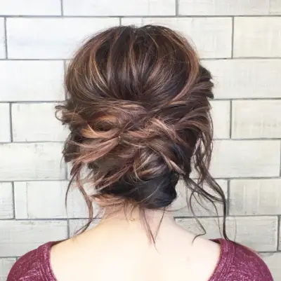 Romantic & Modern hairstyle