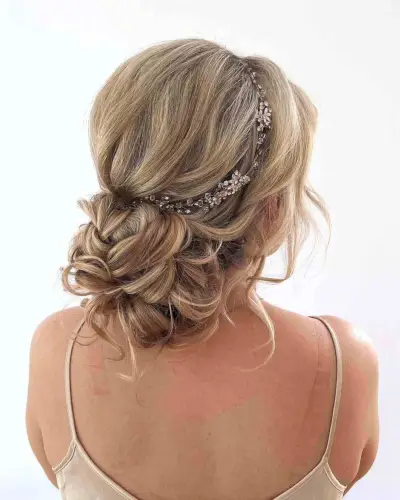 Super Twisted Up Messy Updo
