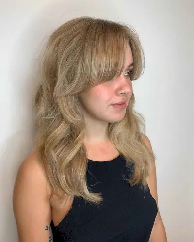 Soft Shag Haircut with Waves