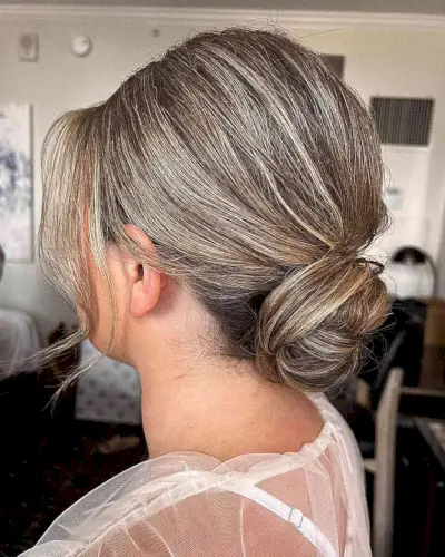 Intricate Low Chignon