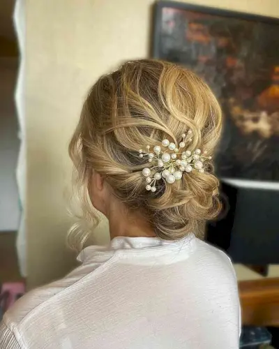 Modern Updo for the Mother of the Bride
