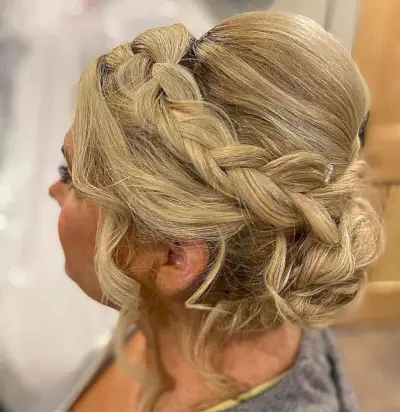 Adaptable Braided Updo