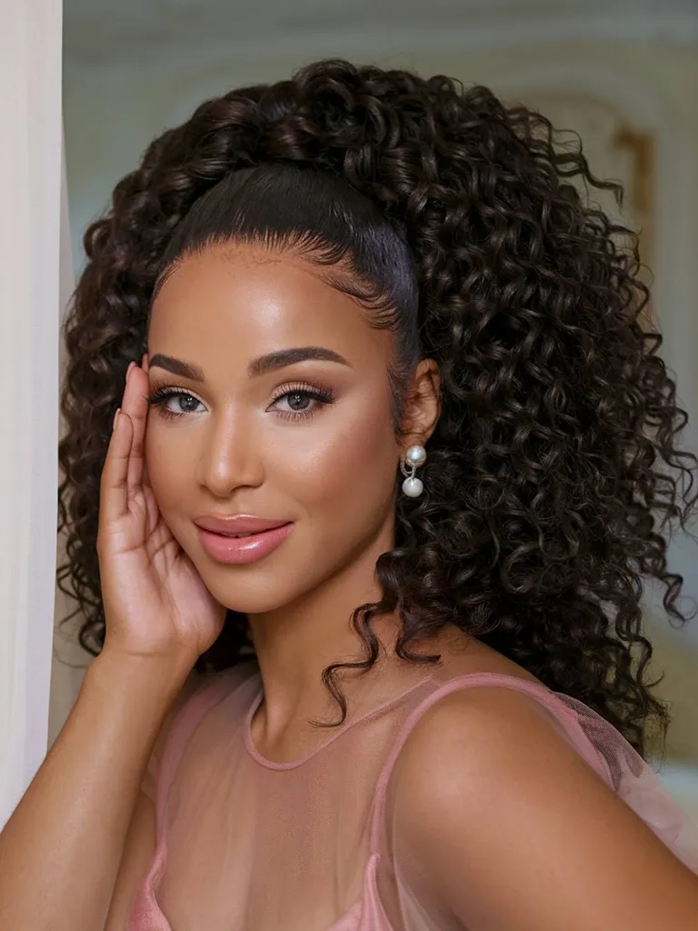 2026년 자연스러운 곱슬머리를 위한 15가지 이상의 멋진 신부 들러리 헤어스타일