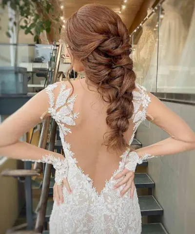 Loose Bridal Updo
