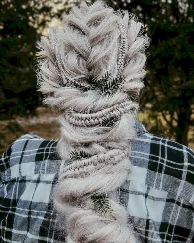 Amazing Infinity Braid for Long Hair and Weddings