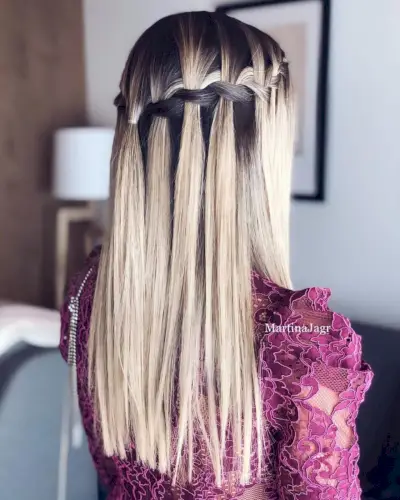 Waterfall Braids with a Twist