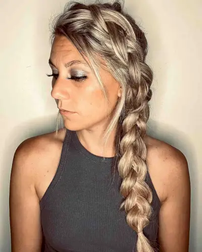 French Braids for Bridesmaids