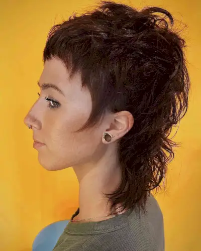 Neck-Length Wolf Mullet