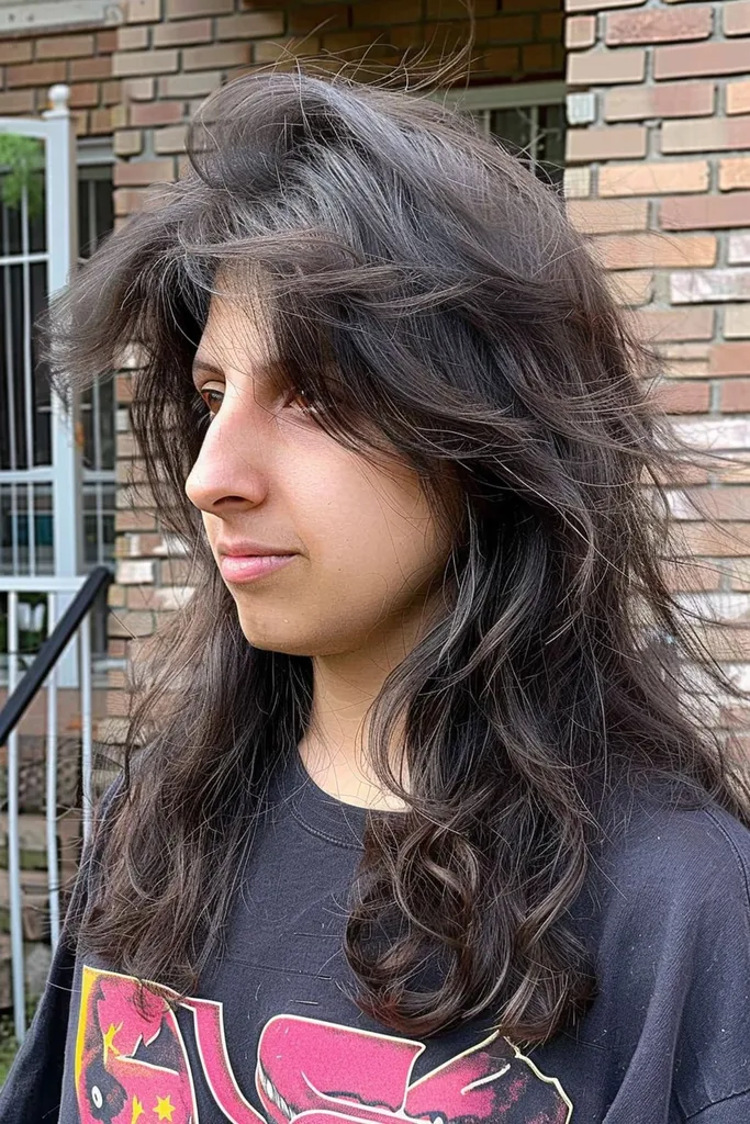 TikTokウルフカット' title=