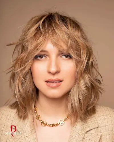 Evenly Layered Wolf Cut 