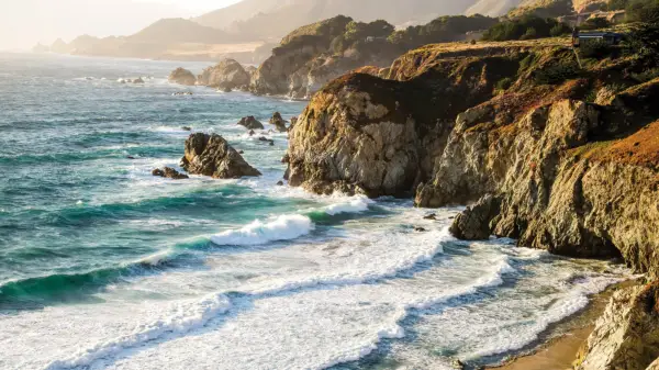 Aproveite a energia de Big Sur, Califórnia