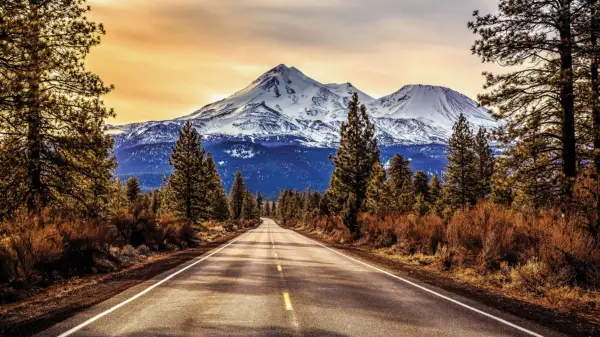 Energin och kreativiteten i Mount Shasta, Kalifornien